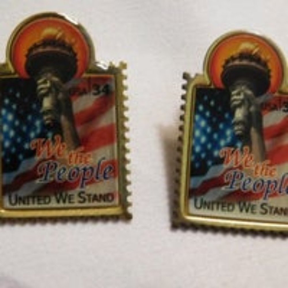 We The People United We Stand Lapel Pin